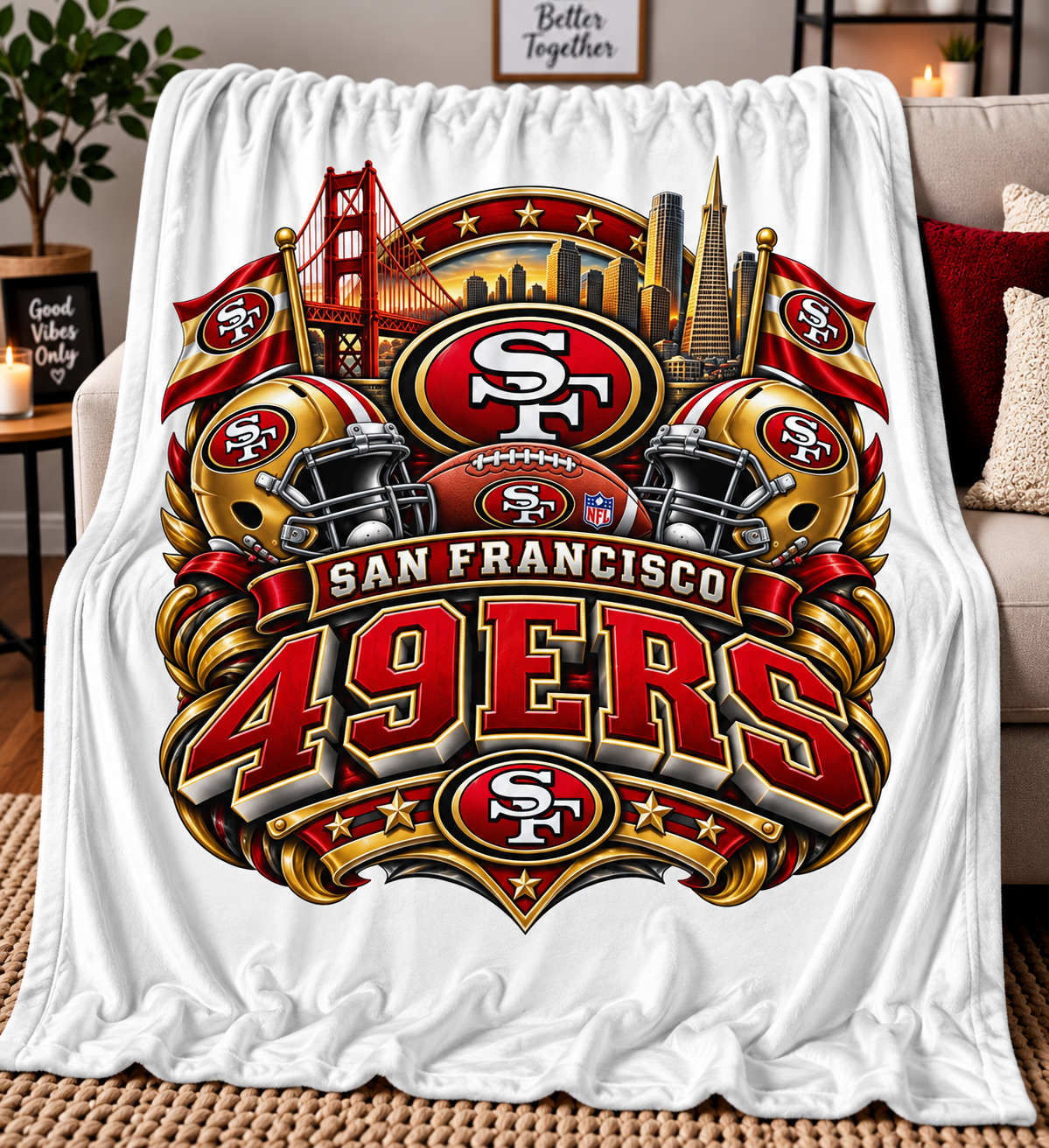 49ers Blanket