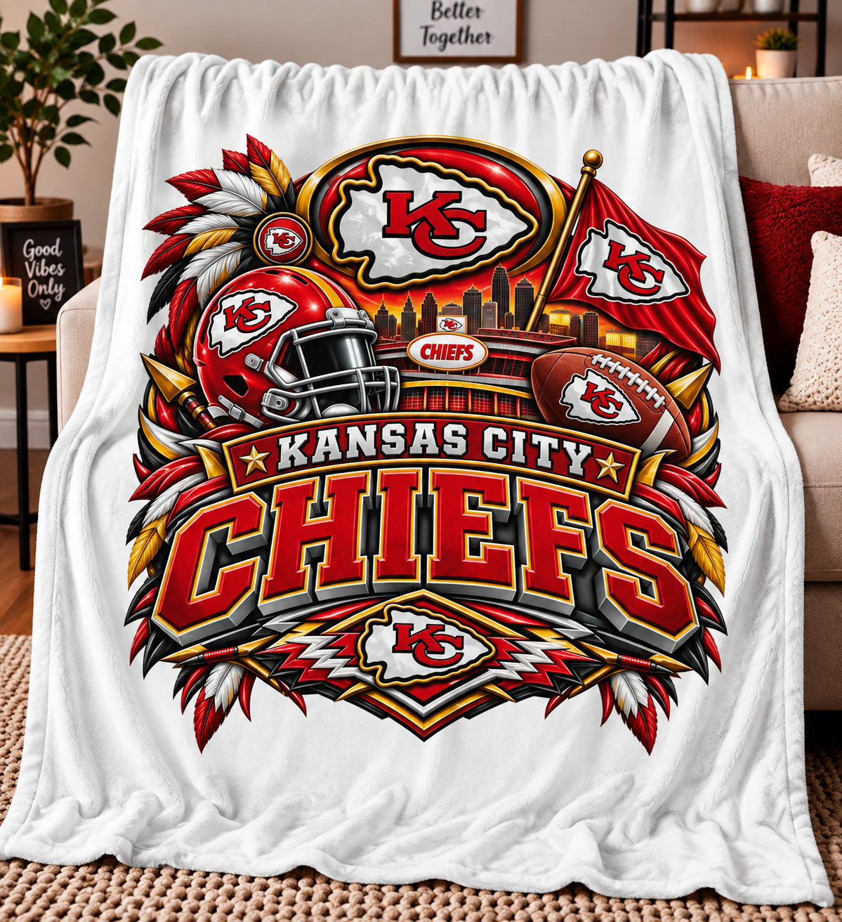 Chiefs Blanket