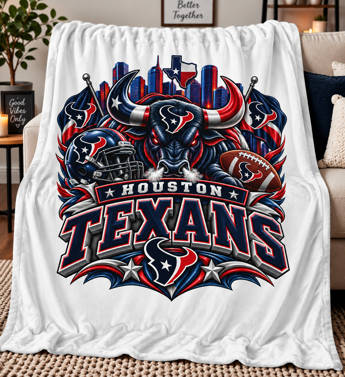 Texans Blanket