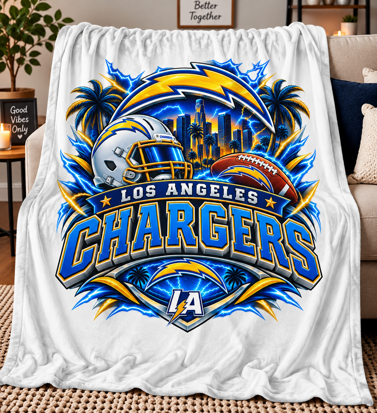 Chargers Blanket