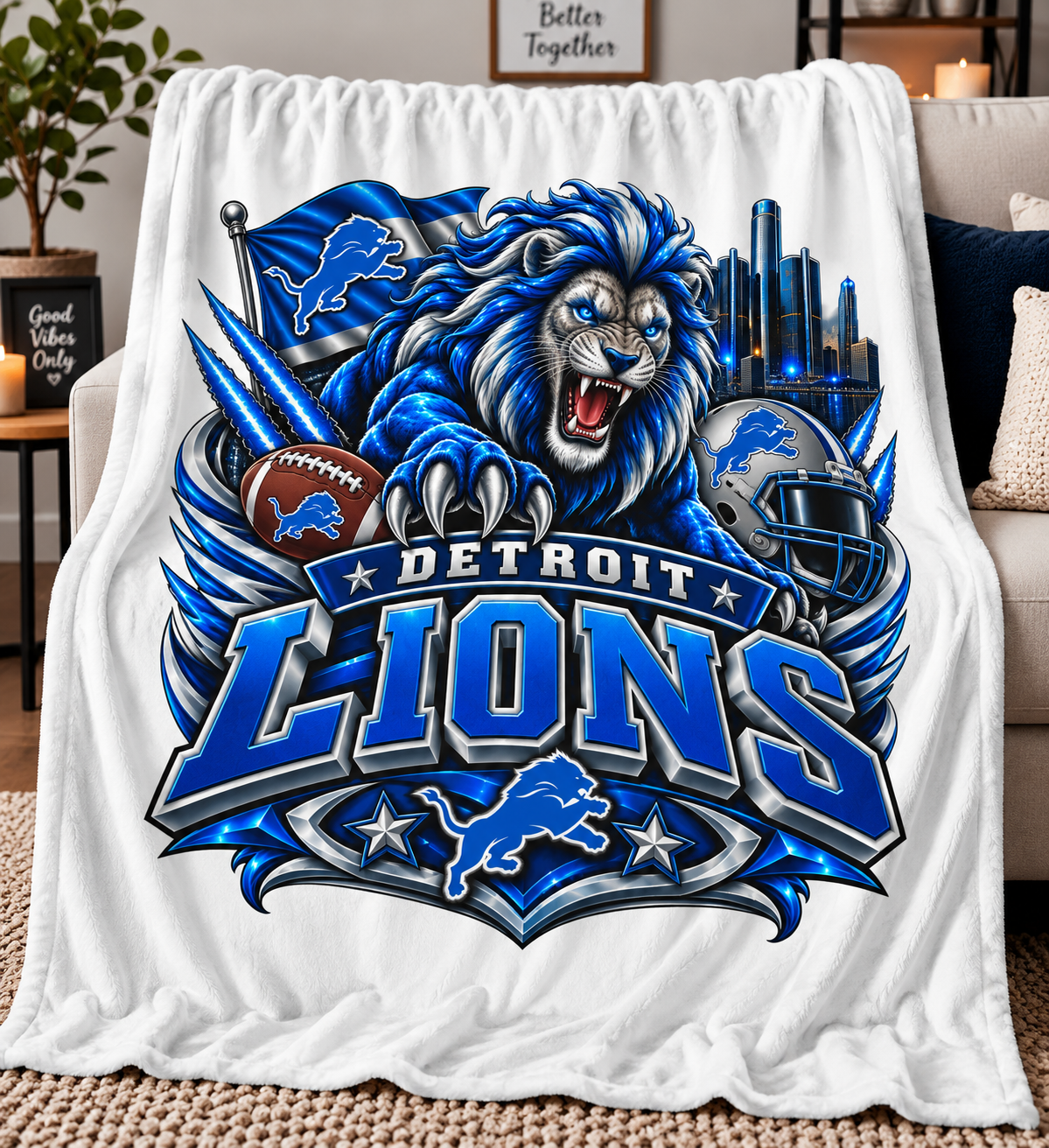 Lions Blanket