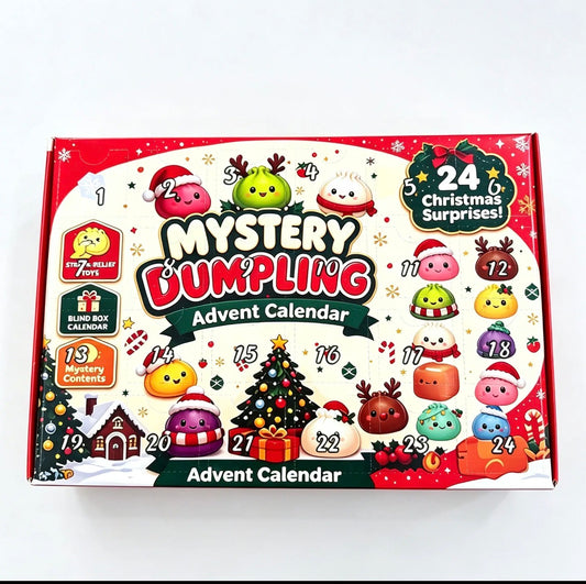 Christmas dumpling calendar DO NOT ORDER WITH BLANKETS