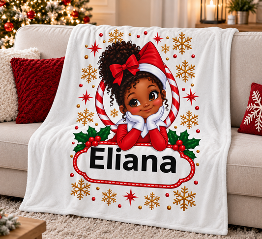 Girl elf blanket