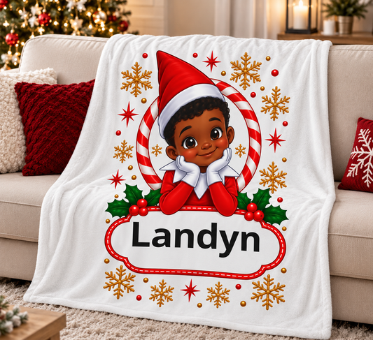 Boy elf blanket